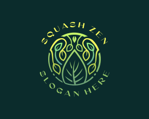 Botanical Leaf Garden  logo design