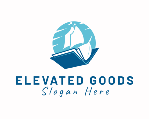 Ocean Sail Book logo design