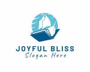 Ocean Sail Book logo design