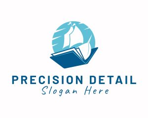 Ocean Sail Book logo design