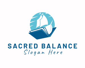 Ocean Sail Book logo design