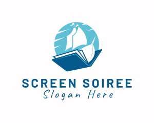 Ocean Sail Book logo design