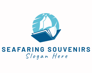 Ocean Sail Book logo design