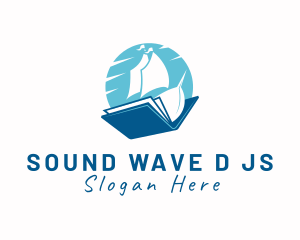 Ocean Sail Book logo design