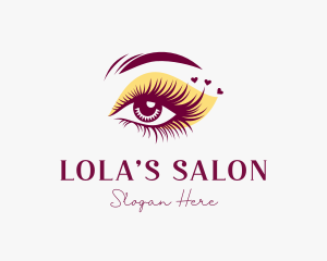 Eyelash Beauty Salon logo design