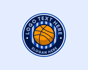 Basketball Sport Emblem Logo