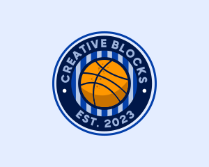 Basketball Sports  Club Emblem logo design