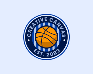 Basketball Sports  Club Emblem logo design