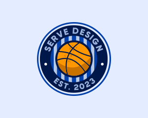 Basketball Sports  Club Emblem logo design