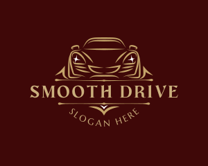 Premium Car Driving logo design