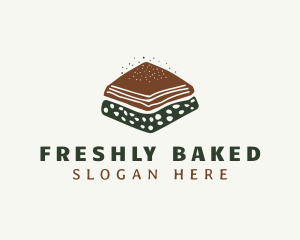 Baklava Dessert Baker logo design