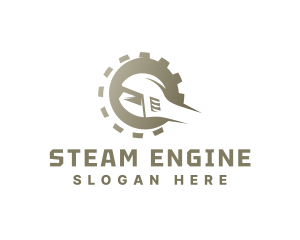 Cogwheel Engine Wrench  logo design