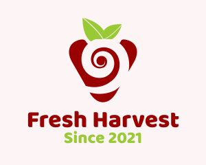 Fresh Strawberry Spiral logo