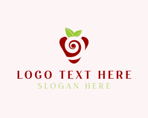 Fresh Strawberry Spiral logo