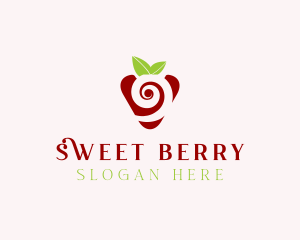 Fresh Strawberry Spiral logo
