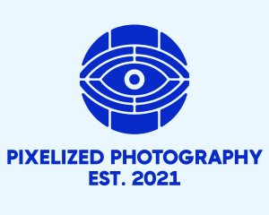 Digital Security Eye  logo design