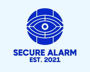 Digital Security Eye  logo design