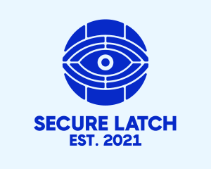 Digital Security Eye  logo design