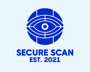 Digital Security Eye  logo design