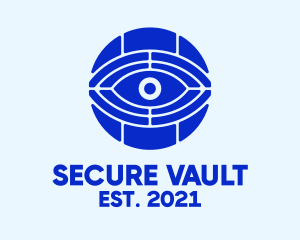 Digital Security Eye  logo design