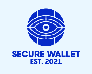 Digital Security Eye  logo design