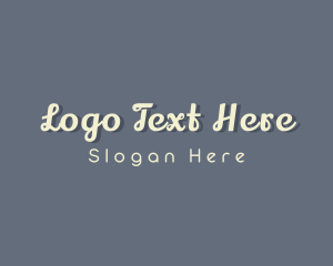 Elegant Script Business logo