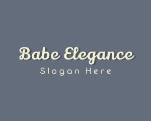 Elegant Script Business logo design