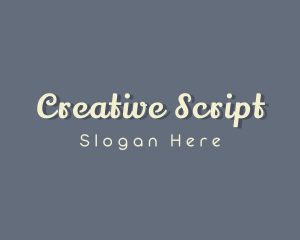 Elegant Script Business logo design