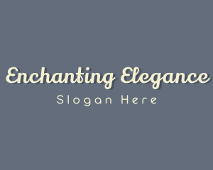 Elegant Script Business logo design