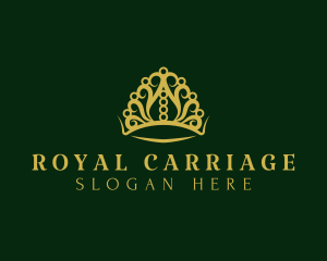 Royal Tiara Crown logo design