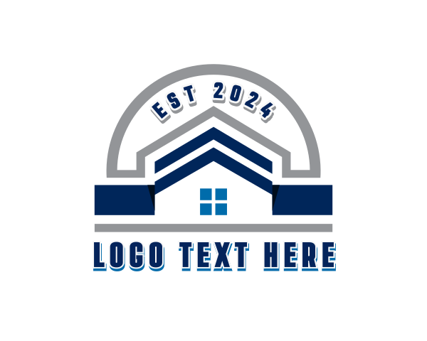 Roofing logo example 1