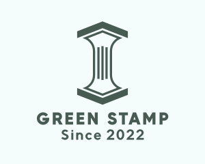 Green Column Architecture logo design