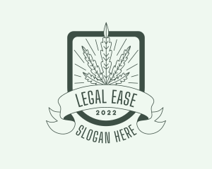 Marijuana Cannabis Leaf logo