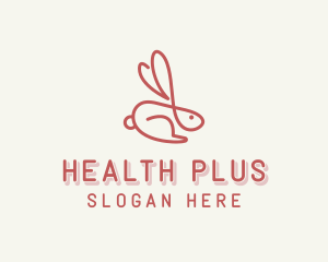 Bunny Pet Rabbit Logo