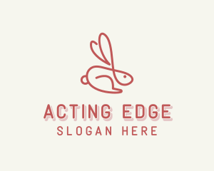 Bunny Pet Rabbit logo design