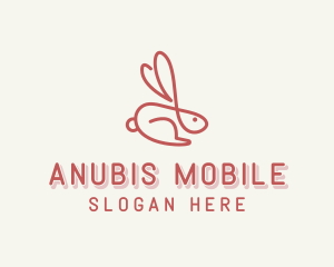 Bunny Pet Rabbit logo design