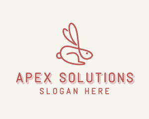 Bunny Pet Rabbit logo design