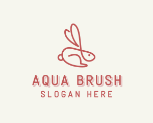 Bunny Pet Rabbit logo design