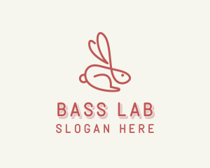 Bunny Pet Rabbit logo design