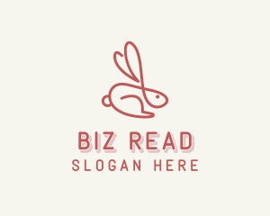 Bunny Pet Rabbit logo design