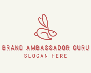 Bunny Pet Rabbit logo design