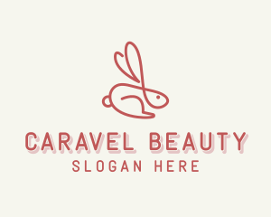 Bunny Pet Rabbit logo design