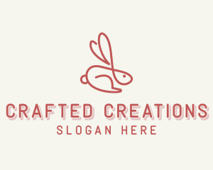 Bunny Pet Rabbit logo design