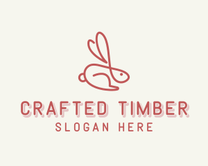 Bunny Pet Rabbit logo design