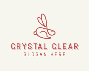 Bunny Pet Rabbit logo design