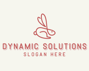 Bunny Pet Rabbit logo design