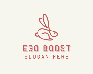 Bunny Pet Rabbit logo design