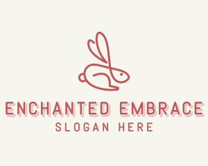 Bunny Pet Rabbit logo design