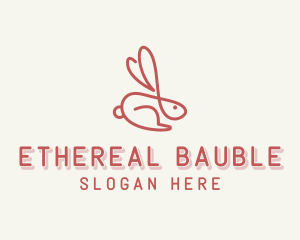 Bunny Pet Rabbit logo design