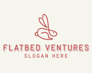 Bunny Pet Rabbit logo design